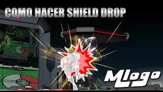 COMO HACER SHIELD DROP FACILMENTE Y APLICACIONES  GUÍAS EN ESPAÑOL DE SMASH BROS MELEE  MLOGO [upl. by Nnylamme]