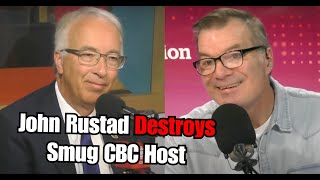 John Rustad demolishes dishonest CBC host in awful interview [upl. by Aiyot]