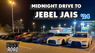 Midnight Drive to Jebel Jais  Night Drives in Dubai [upl. by Borlow]