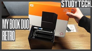 Retro Unboxing WD My Book Duo Reupload 2KDeutsch studytech [upl. by Ynagoham]