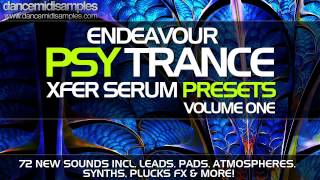 Xfer Serum Presets  Endeavour Psytrance Volume 1 [upl. by Peednam]