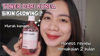 SNP prep PEPTARONIC toner Review jujur skincare korea [upl. by Hardie926]