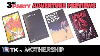 MOTHERSHIP 3rd Party Adventure Previews part 1  TKtv Mothershow [upl. by Gelman476]