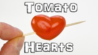 How to Make a Tomato Heart [upl. by Elle481]