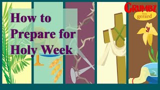 How to prepare for Holy Week  3 Minute Reflections [upl. by Bandler]