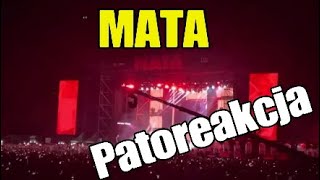 Mata  Patoreakcja Koncert Bemowo Okiem Szafrana 2 [upl. by Filbert193]