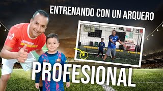 TUTORIAL Para PORTEROS 🧤⚽ ENTRENO Básico y PROFESIONAL ⚽ [upl. by Sahcnip]