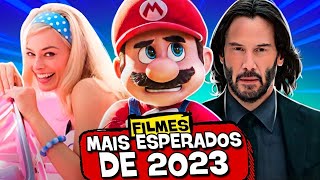 16 FILMES MAIS ESPERADOS DE 2023 [upl. by Snashall]