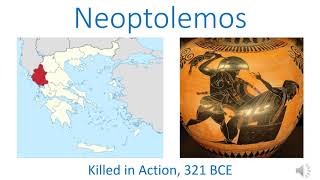 Neoptolemos killed in action in 321 BCE [upl. by Kcirddahc]