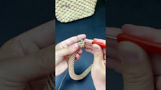 Do you know this kind of crocheted bag このようなかぎ針編みのバッグを知っていますかcrochet かぎ針編み [upl. by Chill]