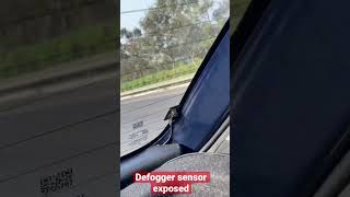 Maruti suzuki baleno defogger heat sensor are exposed no safety youtube viral shorts [upl. by Samohtnhoj]