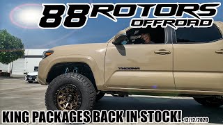 2020 TOYOTA TACOMA KING SHOCKS CAMBURG UCA FUEL COVERT [upl. by Beatty]