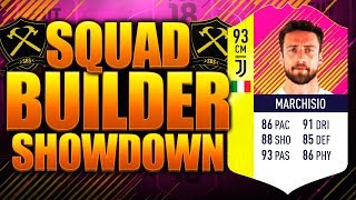 EPIC PINK MARCHISIO SQUAD BUILDER SHOWDOWN FIFA 18 ULTIMATE TEAM [upl. by Esir175]