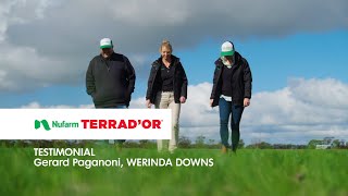 Learn why Nufarm Terrador is the no1 spike in the seeding program on Werinda Downs [upl. by Vyner]