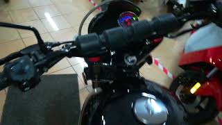 Verve moto TRACKER nuova 125 cc Patente a1 patente b [upl. by Yedrahs495]