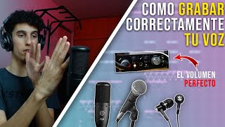 Como GRABAR VOCES CORRECTAMENTE  FL Studio 20 [upl. by Hoban170]