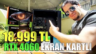 18999TL RTX 4060 Ekran Kartlı THE VOK 2 Oyun Bilgisayarı [upl. by Eleonore987]