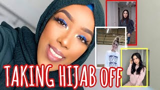 INFLUENCERSYOUTUBERS TAKING HIJAB OFF [upl. by Aluino]