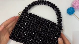 The new bag design for special events  Pearl Handmade Handbags Making a beaded bags♡ytviral diy [upl. by Nuhsar]