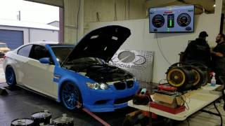 Supercharged E92 M3 Dyno run with new E85 Flex Fuel kit [upl. by Savinirs]