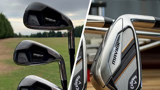 Callaway Rogue St Irons VS Callaway Mavrik [upl. by Oimetra]