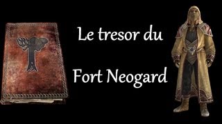 The Elder Scrolls V  Skyrim  Carte au trésor et solution trésor du Fort Néogard Astuce [upl. by Atila177]