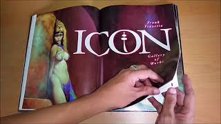 Frank Frazetta ICON Art book [upl. by Yenaiv]