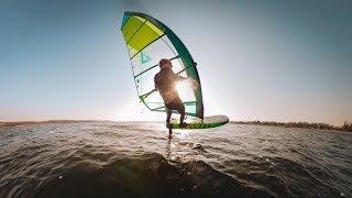 The silence of foil windsurfing [upl. by Irodim824]