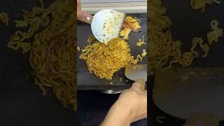 Youre Wrong About Instant Noodles  Try This Teppanyaki Style StreetFood ChineseFood AsianFood [upl. by Aerdnuahs698]