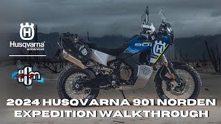 CCMTV  2024 HUSQVARNA NORDEN 901 EXPEDITION WALKTHROUGH [upl. by Roxane]