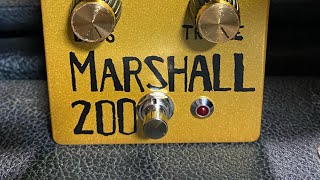 Menatone “PIG” clone Marshall 200 amp emulator [upl. by Eilyac]