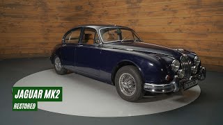 Jaguar MK2  Restored  Overhauled Engine  1961VIDEO wwwERclassicscom [upl. by Ramaj]