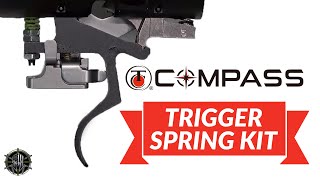 Thompson Center Compass Trigger Spring Kit Installation Video by MCARBO [upl. by Atnima]