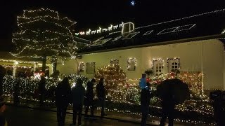 Weihnachtshaus in Frankenberg mit 40000 Lichtern [upl. by Htir]