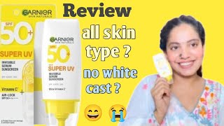 New Launch Garnier Super UV Serum Sunscreen AIRLOCK beyourselfzebamiddey3812 [upl. by Schonthal]