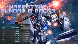 Gundam Battle Operation 2 Narrative Gundam BPacks บัพมาให้เล่นได้แต่ต้องเล่นเป็นระดับนึง [upl. by Azilef822]