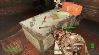 Fallout 4 Investigating Kelloggs House  Where to find the Button [upl. by Adnovay54]