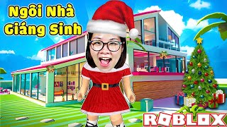 Ốc TV Xây Dựng Ngôi Nhà Búp Bê Barbie Chủ Đề Giáng Sinh Siêu Đẹp Trong Roblox [upl. by Tekcirk405]