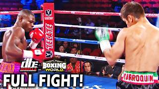 GUILLERMO RIGONDEAUX vs ROBERTO MARROQUIN  FULL HD FIGHT  BOXING WORLD [upl. by Doowrehs]