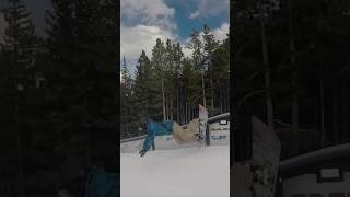 Snowboard CRASH 😳 [upl. by Tanya]