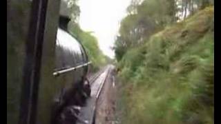 62005 West Highland Footplate Ride 2007 [upl. by Malonis]