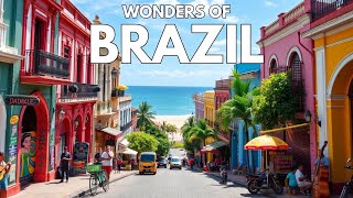 Wonders of Brazil  The Most Amazing Places in Brazil  Travel Video 4K [upl. by Eseret]