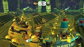 Arms Battle ByteampBarq VS Mechanica VS Cousin [upl. by Llenahs248]