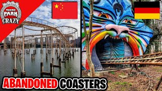 Top 10 ABANDONED Roller Coasters Left to Rot [upl. by Favien]