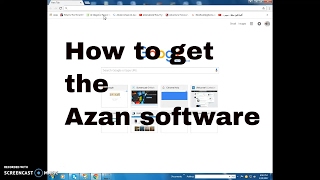 How to get the Islamic finder Azan software [upl. by Studdard]