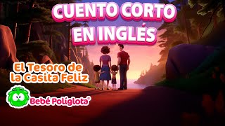 ESPAÑOLINGLÉS 🏠👫  El Tesoro de la Casita Feliz  CUENTO CORTO BILINGÜE INFANTIL [upl. by Dee156]