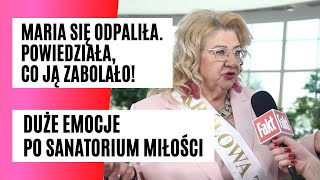 NIESAMOWITE WIEŚCI Maria tego jeszcze nie mówiła Co zyskała dzięki quotSanatorium miłościquot  FAKTPL [upl. by Erdrich712]