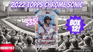 2022 Topps Chrome Baseball Sonic Edition  Hobby Lite Hunting for Bobby Witt Jr amp Julio Rodriguez [upl. by Ashil]