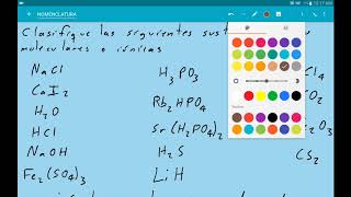 ¿Cómo clasificar los compuestos como sustancias moleculares y sustancias iónicas [upl. by Mallis385]