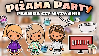 😴PIŻAMA PARTY🤍  TOCA BOCA HISTORYJKI PO POLSKU  TOCA LIFE WORLD [upl. by Airtened178]